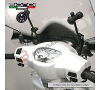 Kit attacchi parabrezza Biondi pe Kymco Like 50 125 200 2009 2010 2011 2012 2013