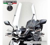 BIONDI PARABREZZA PARAVENTO TRASPARENTE PER STAFFE ORIGINALI HONDA SH 350 2021-