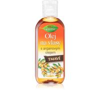 Bione Cosmetics Keratin + Argan olio per capelli sfumature scure 80 ml