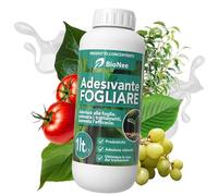 Bionee Adesivante Fogliare - Coadiuvante Tecnico a Base di Estratti Vegetali per Migliorare l’Adesione dei Trattamenti e l’Assimilazione dei Nutrienti - 1 Litro