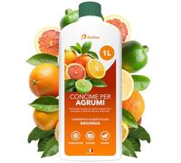 BioNee Concime per Agrumi Biologico 1L - Nutrimento Naturale per Limoni, Aranci e Mandarini | Rafforza le Radici, Esalta Aroma e Colore dei Frutti | Consentito in Agricoltura Biologica