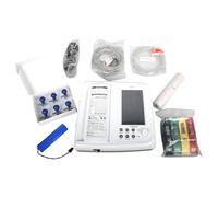 BIONET 33352 Nuovo 7 12 Canali ECG Cardio con Touch Screen, 300 mm x 200 mm x 97.5 mm