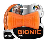 BIONIC - Giocattolo per cani, taglia media, 12 cm, in gomma ultra resistente, senza piombo, BPA e ftalati