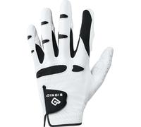 Bionic - Guanti da Uomo Stablegrip Golf Glove W/Tecnologia brevettata Naturale Fit in Materiale Durevole, in Vera Pelle Cabretta, Bianco, Destra