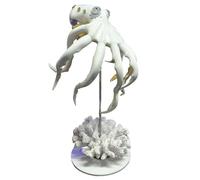 Bionic Octopus - Modello meccanico in metallo, Cyberpunk x Nature Collision, modello da collezione, regalo per appassionati e collezionisti di fantascienza (versione finita, bianco)