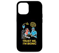 Bionic Patient Trust Me Im Bionic Fun Mens Chirurgia Recupero Custodia per iPhone 12/12 Pro