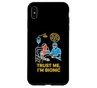 Bionic Patient Trust Me Im Bionic Fun Mens Chirurgia Recupero Custodia per iPhone XS Max