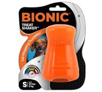 BIONIC Shaker giocattolo per cani, piccolo giocattolo interattivo da masticare per cani che resiste ai masticatori più duri, per cani fino a 9 kg