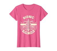 Bionic Spine Club Chirurgia Medica avanzata - Maglietta, Donna, Rosa mélange, 3XL