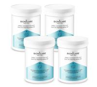 BIONICARE - Unguento per Talloni Screpolati, Cura Piedi, 4x200 ml | Cera d’api, oli di mandorle e colza, estratto di altea, propoli e tea tree per talloni secchi, screpolati e cura piedi