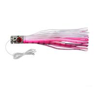 BIONICs Esca da pesca 18 5 cm 87 g Testa di polpo in rame con 16 fori per pesca a traina, progettata per stimolare il morso dei pesci con effetti visivi a bolle (C5)