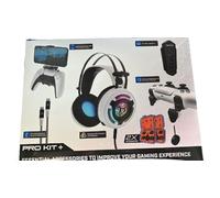 Bionik Pro Kit+ (1755635) per PS5 PlayStation 5 con 2 Quickshot Pro, migliora l'esperienza di gioco PlayStation 5 e migliora la precisione e il comfort di gioco