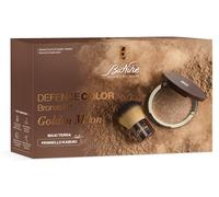 BioNike Defence Color Bronze Kit Golden Moon Terra Compatta + Pennello