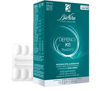 Bionike Defence KS Tricocare - Integratore Anticaduta per Capelli Fragili, Contrasta la Caduta, Combatte lo Stress e Favorisce la Crescita Fisiologica del Capello, Dona Volume e Forza, 36 Compresse