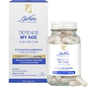 Bionike Defence My Age 60 Capsule Integratore Anti-Age con Acido Ialuronico Vitamina C, E e Tè Verde