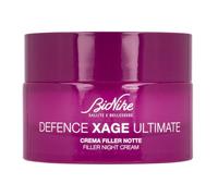 Bionike - Defence Xage Ultimate - Crema Filler Notte - Trattamento antietà pelli mature,Crema antirughe,Siero antirughe