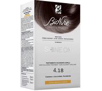 Bionike Shine On Castano Cioccolato Fondente 4.18 Flacone 75ml + Tubo 50ml