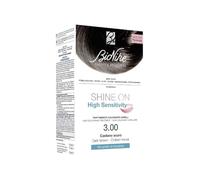 Shine on high sensitivity plus castano scuro 3,00 rivelatore in crema 75 ml + crema colorante 50 ml