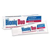 Bioniq® Dentifricio Duo - 1 x 75 ml - Protezione per denti sensibili al dolore | Dentifricio riparazione con smalto artificiale | Rigenera le gengive | Senza fluoruro