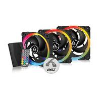 BioniX P120 A-RGB (nero, confezione da 3 con controller e telecomando)