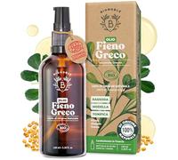 BIONOBLE Olio di Fieno Greco Puro per Seno Bio - Rassoda e Modella Seno e Glutei - Macerato di Semi Senza Odore, 100% Naturale - Olio Fieno Greco Capelli - Bottiglia di Vetro, Pipetta, Pompa - 100ml