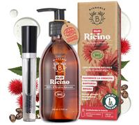 BIONOBLE Olio di Ricino Puro e Biologico + Kit Mascara - Pressato a Freddo - Oli