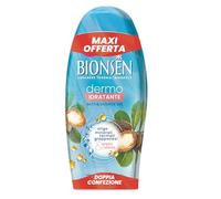 Bionsen Bagnodoccia Dermo-Idratante con Oligominerali Termali Giapponesi e Olio di Argan, Senza Parabeni, Per Pelli Sensibi, Flacone 650 ml x 2