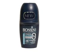 Bionsen Mineral Active Men roll-on; minerali giapponesi; protezione 48 ore; 50 ml