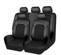 BioNyt Set Coprisedili Auto per Dacia Sandero Stepway Duster 2000-2023 2024, 9 Pezzi Traspirante Antiscivolo Impermeabile Pelle Copri Sedile, Interni Protezioni Accessori,Black