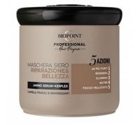 Biopoint - Biopoint Maschera Siero Riparazione & Bellezza - Trattamento Intensivo Per Capelli Fragili E Danneggiati 400 Ml