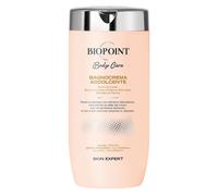 Biopoint - Bagno Crema Addolcente, Detergente Doccia Delicato ad Azione Nutriente, con Proteine della Seta ed Estratto di Peonia, Dona una Pelle Morbida e Profumata, 400 ml