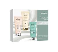 BIOPOINT - Cofanetto Body Care Shower Ritual, per pelle profumata e radiosa, contiene: Bagno Crema Addolcente 200ml - Olio Setificante 200ml - Bagno Crema Energizzante 200ml