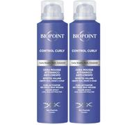 Biopoint Control Curly - Cera Mousse Spray Anticrespo, Definisce i Capelli Ricci, Fissaggio Medio Prolungato e Texture Leggera, Dona Brillantezza e Morbidezza, 150 ml (Confezione da 2)