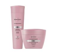 Biopoint Extreme Repair - Shampoo 200ml + Maschera 200ml, Azione Nutriente, Fort