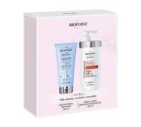 Biopoint Kit Crema Corpo Idratante Rassodante 400ml + Bagnocrema Idratante 200ml