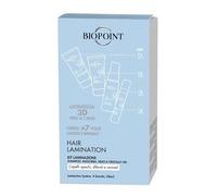 Biopoint Kit Laminazione Hair Lamination per Capelli Opachi, Sfibrati e Rovinati (Shampoo 20 ml + Maschera 20 ml + Siero 20 ml + Cristallo Gel 8 ml) 1 pezzo