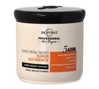 3 X Biopoint Professional Maschera Siero Super Nutriente 5 Azioni Capelli Secch