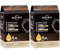 Biopoint Orovivo - Elisir di Colore, Set Tinta Capelli in Olio Senza Ammoniaca, Azione Nutriente e Illuminante, Dona un Colore Intenso e Brillante, 142 ml (Confezione da 2)