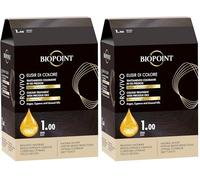 Biopoint Orovivo - Elisir di Colore, Set Tinta Capelli in Olio Senza Ammoniaca, Azione Nutriente e Illuminante, Dona un Colore Intenso e Brillante, 142 ml (Confezione da 2)