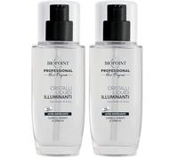 Biopoint Professional Hair Program - Cristalli Liquidi Illuminanti, con Semi di Lino, per Capelli Spenti e Opachi, Capelli Morbidi e Lucenti, 75ml (Confezione da 2)