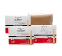 BIOPOINT SET 3 CONFEZIONI FIALE ANTICADUTA + POCHETTE 8X17,5 CM (COLORI ASSORTITI)