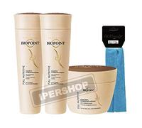 BIOPOINT SET LINEA NUTRIZIONE INTENSA : 2XSHAMPOO 200 ML + 1XMASCHERA 200 ML + FASCIA PER CAPELLI