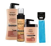 BIOPOINT SET LINEA RIPARAZIONE E BELLEZZA : SHAMPOO 400 ML + BALSAMO 200 ML + MASCHERA 300 ML + FASCIA PER CAPELLI