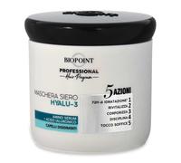 Biopoint Professional Hair Program Maschera Siero Hyalu-3 Con Amino Serum e Acido Ialuronico Per Capelli Disidratati 400 Ml