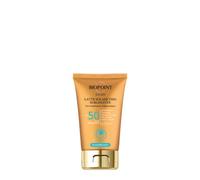 Biopoint Solaire - Latte Solare Viso Sublimante SPF 50, con Acceleratore di Abbronzatura, 50 ml