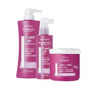 Biopoint Speedy Hair - Kit con Shampoo 400ml, Maschera Capelli 400 ml e Spray Ca