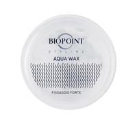 Biopoint Styling - Aqua Wax, Cera Modellante e Lucidante a Base d’Acqua, Fissaggio Forte, Azione Idratante e Fortificante, Ideale per Look Bagnati, 30 ml