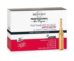 Biopoint Trattamento Anticaduta Capelli Fiale Actigrow Complex e Ginseng 10x7ml