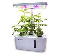 Bioponis - Eden Blanc - Orto da Interno Idroponica per Piante Aromatiche - 5 Piazzole di Coltivazione