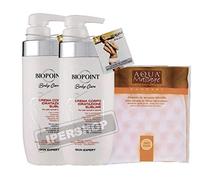 BIOPONTI SET 2 CREAME CORPO IDRATANTE SUBLIME 500 ML + GUANTO SPUGNA IDROFILA